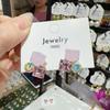 Pendientes Explosivos de Aurora de Lujo con Temperamento para Mujer, Diamante Tridimensional de Moda, Nicho Fantasía, Pendientes de Cubo de Azúcar de Cristal Shijia
