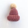Bolas de lana lindas japonesas y coreanas mini sombrero de lana sombrero de punta manual diy accesorios para funda de teléfono móvil pinza para el pelo productos semielaborados accesorios
