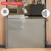 Barrera de puerta para niños puerta de habitación valla plegable retráctil poste protector de aislamiento para mascotas protección de hueco de escalera para bebé