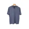 Camiseta Lulu Masculina Fina Esportiva Gola Redonda Secagem Rápida Manga Curta Yoga Fitness Absorvente de Suor Respirável 5303 Gerenciamento de Umidade