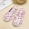 Zapatillas de Algodón Hechas en Fábrica con Dibujos Animados para Casa de Padres e Hijos, de Interior, Silenciosas, Lavables, de Punta Abierta