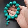 Fábrica Turquesa Turquesa del Tíbet Adornos del Tíbet Pulsera de 108 Cuentas de Buda Bucle de Cuentas de Buda de Turquesa Cabeza de Cera de Abeja