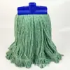 Mop de ferro pintado americano de algodão, mop de algodão sem fiapos, cabeça de mop durável