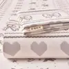 Nuevo Algodón Tela Gruesa Vieja Estampada Sábana Individual Nueva Funda Protectora de Colchón Funda de Colchón Individual Cama Completamente Cerrada Falda de Cama Juego de Tres Piezas