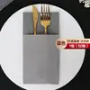 Servilleta de papel sin polvo bolsa para cubiertos de papel servilleta de tela engrosada mantel servilleta de steak para restaurante occidental hotel blanco personalizado lo