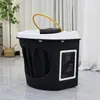 Tina Portátil Comercial para Terapia de Cabeza, Dispositivo Portátil de Terapia de Cabeza con Circulación de Agua a Temperatura Constante para Lavado de Cabello en Salón de Belleza y Spa