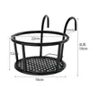Gancho para Barandilla de Balcón Colgador para Macetas Colgante Antirrobo Estante de Almacenamiento para Colgar en Ventana Soporte para Flores Soporte de Hierro para Exterior en Repisa de Ventana