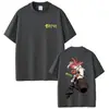 Camiseta Gráfica Anime Gachiakuta Riyo para Homens e Mulheres Casual Algodão Macio Camiseta Masculina Mangá Quadrinhos Super