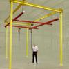 Ponte Rolante Flexível Kbk 1 Tonelada 2 Toneladas Oficina Levantamento de Objetos Pesados Ponte Rolante Flexível Kbk 500kg Ponte Rolante Modular
