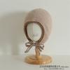 Chapéu de proteção auricular de outono e inverno infantil Chapéu de moda de correspondência de cores de estilo ocidental para meninos e meninas Chapéu de malha de maré de desgaste de outono do bebê