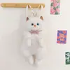 Bolsa de Felpa de Gato Linda, Bolso de Hombro de Felpa de Gato Realista Estilo Nuevo, Mochila Cruzada para Niñas