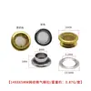 Fivela de Ilhós de Malha de Cobre, Fivela de Ilhós, Fivela de Metal para Roupas, Vários Tamanhos Disponíveis, 3,5 mm - 17,5 mm