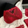 Pequeña máquina de corazón puro querer encaje hueco sexy costuras satén seda de morera entrepierna cintura media talla grande hermoso cadera triángulo ropa interior para mujeres