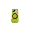 Diseño de Bloques de Color de Lunares Adecuado para iPhone 17 Pro, Simple 16 Pro Max Resistente a Golpes 15 Pro Soporte Magnético 15 Funda para Teléfono