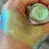Atacado de fábrica pó óptico camaleão para arte em unhas plástico revestido com cor super flash pó de pérola camaleão neon atacado