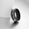 Anillo de Acero Inoxidable para Hombre Anillo de Dedo Índice de Acero de Titanio Venta Caliente Transfronteriza Europea y Americana Joyería de Moda Personalizada para Mujer Venta al por Mayor