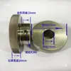 Acessórios para Máquina de Embalagem Vertical Automática: Roda Puxadora de Filme, Roda Puxadora de Papel Malha de Grão Reto de Ferro, Roda Alimentadora de Papel de Silicone, Roda Puxadora de Sacola