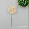Flores Artificiais de Espuma com Bordas Enroladas, Flores de Rosa Cor de Pêssego, Flores Artificiais para Caixa de Presente de Rosa, Flores Artificiais para Casamento DIY, Atacado do Fabricante