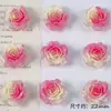 Nuevo Estilo Brillo Fino Degradado de Dos Tonos Flor de Rosa Amor Verdadero Cuentas Sueltas Accesorios de Materiales para Pulsera de Cuentas, Collar, Pendientes DIY