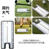 Espejo de Entrenamiento de Putting de Golf al por Mayor para Apuntado y Corrección Precisos, Espejo de Putting para Corregir la Postura del Swing, Herramienta Auxiliar