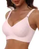 El más vendido de Amazon. Exclusivo Transfronterizo para Comercio Exterior, Tallas Europeas y Americanas, Ropa Interior Sin Costuras para Mujer, Sujetador Cómodo Sin Costuras Push-Up