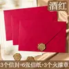 Sobre Perfumado Papel de Carta Traje Día de San Valentín Tarjeta de Felicitación con Fragancia Estilo Chino Retro Carta de Amor Papel Especial Tarjeta de Invitación de Boda