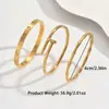 Elegante, Luxuoso, Moderno, Versátil, Simples e Fashion Pulseira de Bambu Coração de Pêssego com Zircônia para Meninas, Pulseira de Aço Titânio de Alta Qualidade