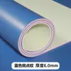 Piso de Borracha para Sala de Tênis de Mesa Badminton Ginásio Espesso Antiderrapante Absorvente de Choque Piso Esportivo Padrão Pedra Preciosa Pontilhada