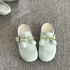 Medias Pantuflas de Exterior para Mujer para Primavera y Verano 2026, Nuevos Zapatos Versátiles Casuales sin Cordones de Punta Cerrada Estilo Birkenstock para Estudiantes
