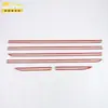 Adecuado para Tiras de Borde de Puerta Denza 25 N9 Panel de Acero Inoxidable Anti-Rayaduras Tira Brillante Parche Accesorios Interiores Suministros Automotrices