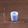 Juego de Té en Taza Miniatura Simulado Modelo Casa de Muñecas Decoración DIY Accesorios de Bolsita Sorpresa Paisaje en Miniatura Adornos Pequeños de Escritorio