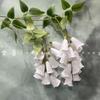 Campanilla de viento de pesca de cifrado flor de techo flor de simulación flor de glicinia decoración de salón de bodas fábrica mayorista de flores artificiales