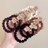 Diadema de Oso, Goma para el Cabello de Color Café, Lazo Sencillo y Elegante, Goma Elástica para Mujer, Diadema de Alta Elasticidad y Duradera al por Mayor