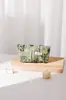 Nuevo Fresco Artístico Algodón y Lino Bordado Flor Bolsa Cosmética Alto Valor de Color Gran Capacidad Bolsa de Almacenamiento Portátil Monedero