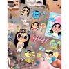Pegatinas creativas populares de yuy de jade lindo, tipo gelatina, de alta calidad, temática de dibujos animados, para decoración DIY de teléfonos, cuadernos y tabletas, con respaldo adhesivo