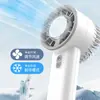 Ventilador de Gelo Refrigerado Semicondutor de Mesa Portátil Pequeno Carregamento Turbina Mini Ventilador Ponto Externo