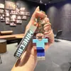 Juego Sandbox Transfronterizo Llavero Colgante Luminoso de Minecraft Luz Nocturna Creativa Figura Decorativa para Mochila Linda
