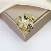 Broche Transfronterizo Nuevo de Alta Gama Lazo Insecto Flor Femenino Anti-Exposición Fijo Ropa Versátil Corsage