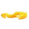 Fábrica de Origem Brinquedos de Dragão Impressos em 3D Barraca de Mercado Noturno Enfeites de Brinquedo de Dragão Realistas Dragão Impresso em 3D Dragão Chinês Atacado