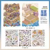Infeel.Me Tamaño Extra Grande Pegatinas para Paisajismo Serie Mi Cabaña DIY Creativas y Divertidas Pegatinas Decorativas para Diario
