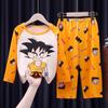 3 Pijamas para Niños Niños Primavera y Otoño Delgados 6 Niñas Manga Larga Niñitos Medianos y Grandes 12 Traje de Casa de Dibujos Animados