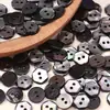 Botões Naturais de Concha em Estoque do Fabricante, Borboleta Preta, Borboleta Branca, Borboleta Amarela Botões de Resina, Botões Pequenos para Camisa, Botões para Suéter de Roupa Infantil