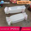 3 * 25 CM OPP slim saco de fornecimento direto da fábrica pequeno saco de embalagem transparente atacado 1000 PCs