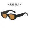 Gafas de Sol Retro Ojo de Gato para Mujer, Anti-UV, Aptas para Fotos, Elegantes, de Alta Gama, Vacaciones en la Playa, Gafas de Celebridad de Internet