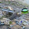 Nueva Silla de Pesca Multifuncional para Todo Terreno, Taburete de Pesca Pequeño Plegable Portátil, Silla Plegable Ajustable Engrosada de Acero Inoxidable