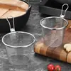Acero Inoxidable 304 Olla Caliente Colador Especial Gancho para Olla Cuchara para Fideos en Polvo Cesta Filtro Frito Malatang Red de Colador