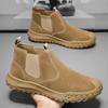 Zapatos de Hombre Otoño Botas de Caña Alta Antideslizantes Resistentes al Desgaste para Obra Deportivas Casuales Zapatos de Trabajo Zapatos de Protección Laboral para Hombre