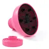 Difusor telescópico de silicona para secador de pelo para rizos voluminosos, cubierta extensible para secado de cabello para peinado