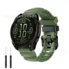 Adecuado para reloj Garmin Fenix8 Correa Deportiva de Silicona Fenixe/7/6/5 Sendero Salvaje Exterior Transpirable Pulsera