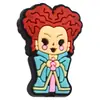Cuentas para bolígrafo de PVC de Halloween, cuentas de calavera de dibujos animados, cuentas de hilo, cuentas centrales de fantasma lindas